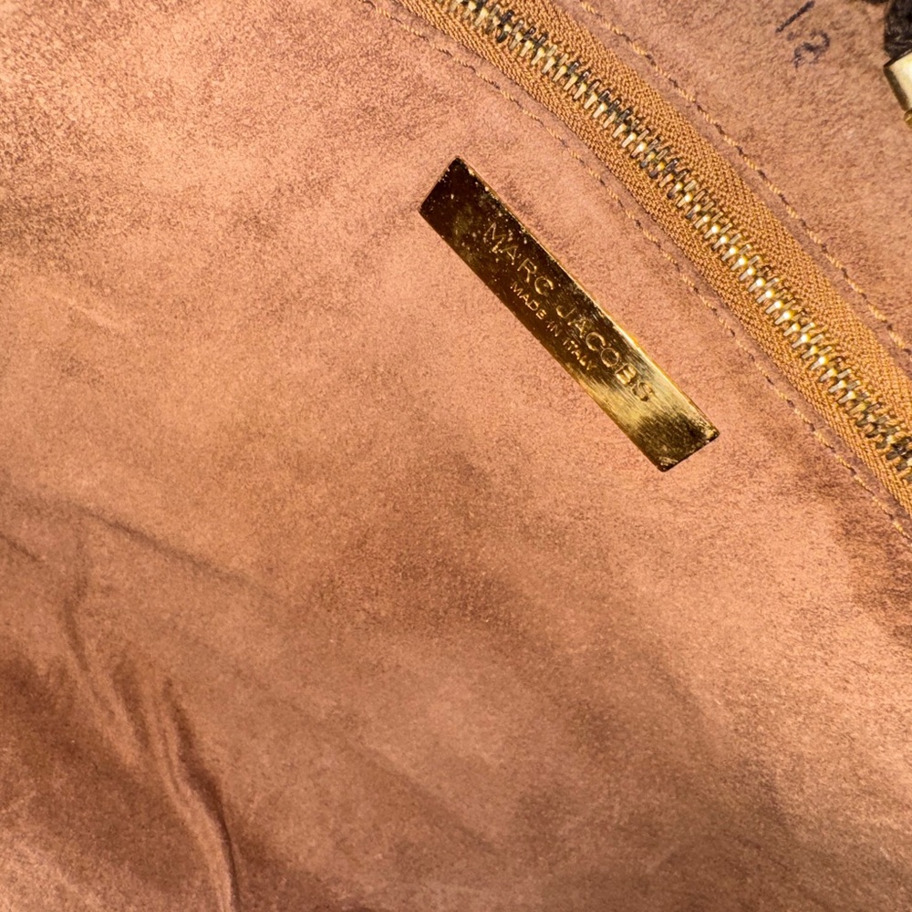 Vintage Marc Jacob Brown Patti Satchel Leather Bag - Picture 16 of 16